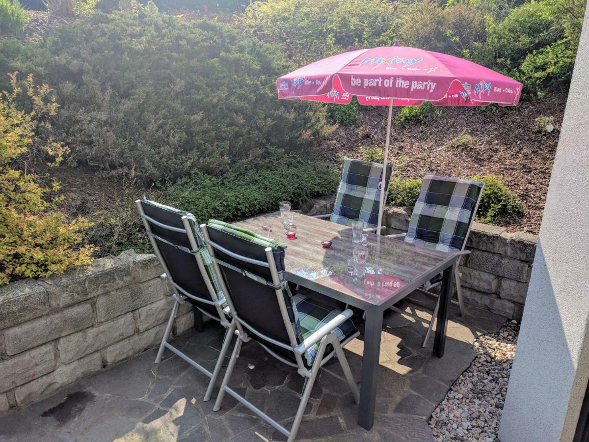 Ferienwohnung Mit Terrasse Grimma Esterno foto